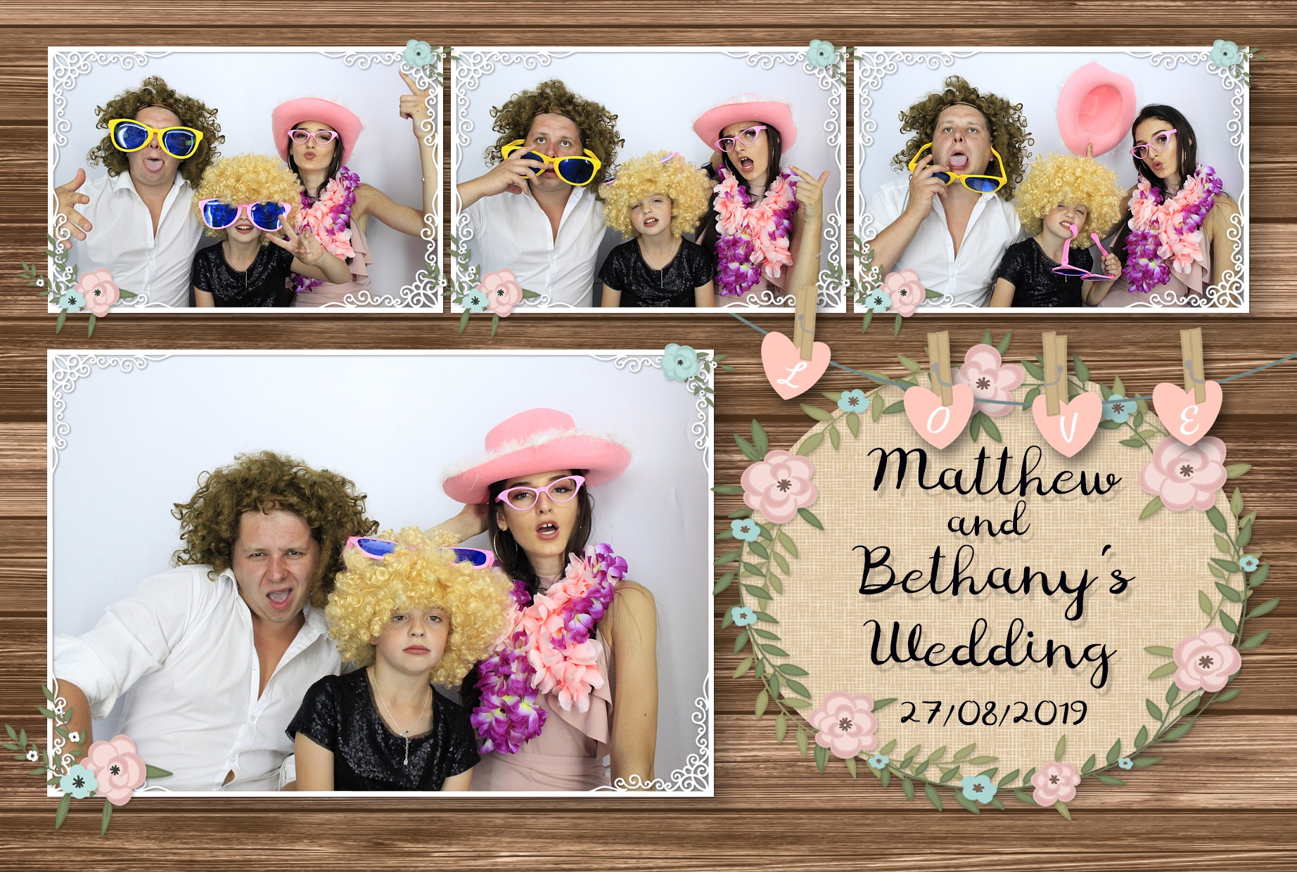 Matthew and Bethany’s Wedding | View more photos from the event at gallery.myphotoboothexperience.co.uk/u/MyPhotoBoothExperienceLtd/Matthew-and-Bethany’s-Wedding